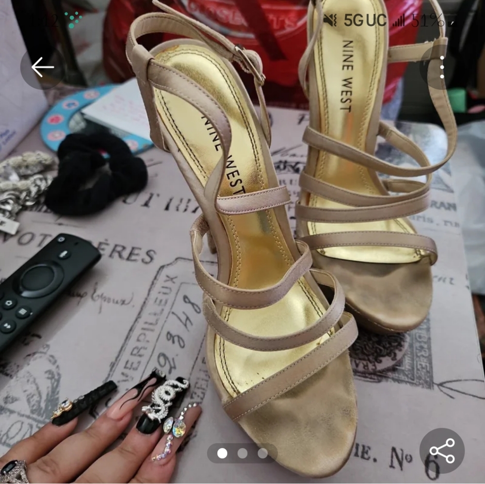 Gold Heels